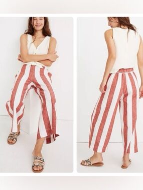 Madewell Huston Pull on Crop Pants